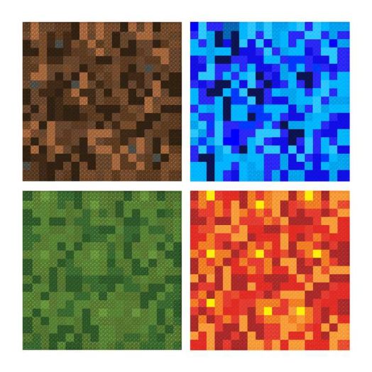 Mosaic Multicolor Baseplate () (4)