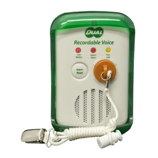 Smart Caregiver FallGuard Dual Recordable Voice Fall Monitor with Pull String
