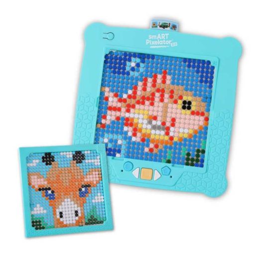 smART Pixelator 2.0 Peg Set - LED Light Guide with 4,800 Pegs for 2D Pixel Art - Includes Display Frames for Finished Projects