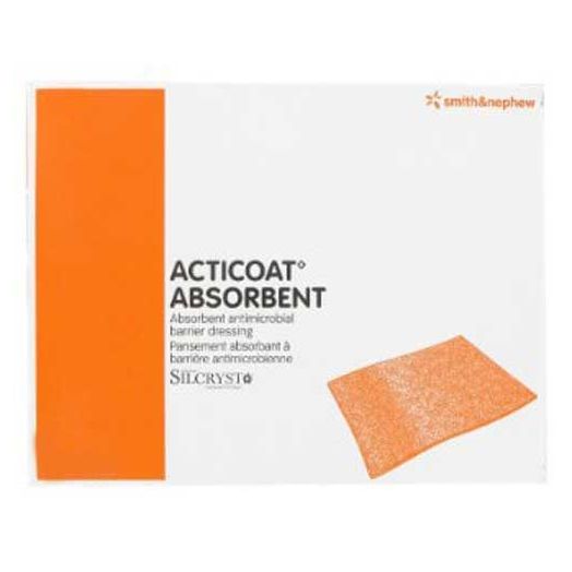 Smith & Nephew Acticoat™ Antimicrobial Barrier Dressing, 2 x 2 Inch