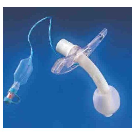 Smiths Medical Portex Cuffed Fenestrated D.I.C. Tracheostomy Tube, 10 mm Yellow