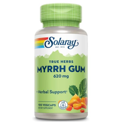 Solaray Myrrh Gum 620 mg - 100 Capsules