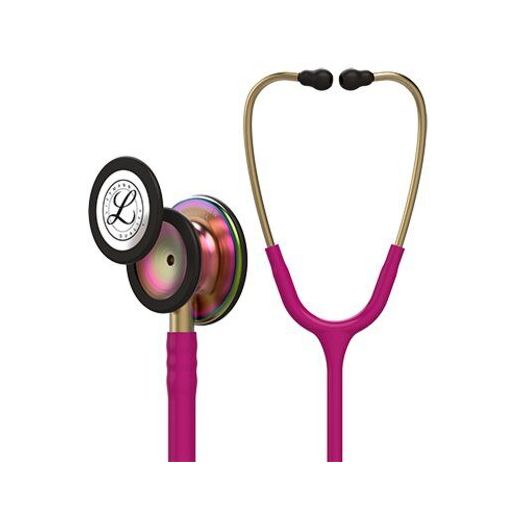 Solventum 3M™ Littmann® Classic III™ Monitoring Stethoscope, Raspberry Rainbow 27 inch