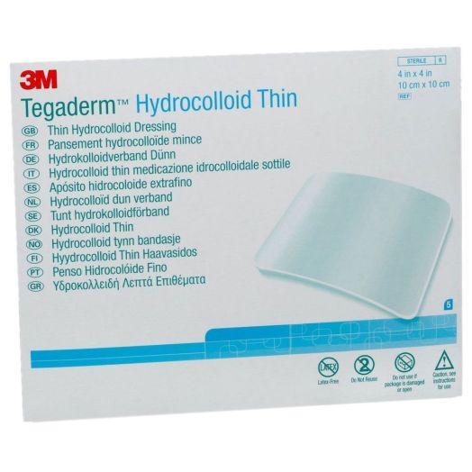 Solventum Tegaderm Hydrocolloid Dressing Sacral, 6-3/4 x 6-3/8 Inch