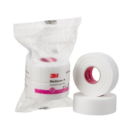 Solventum 3M Medipore H Soft Cloth Surgical Tape, 8 Inch x 10 Yard