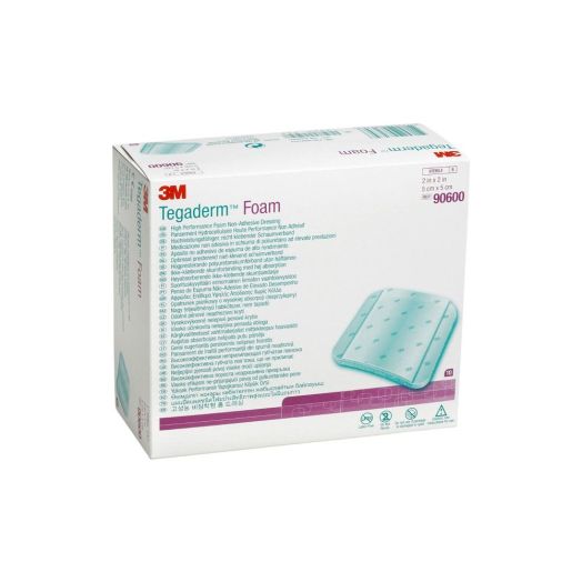Solventum Tegaderm High Performance Foam Non-Adhesive Dressing, 8 x 8 Inch