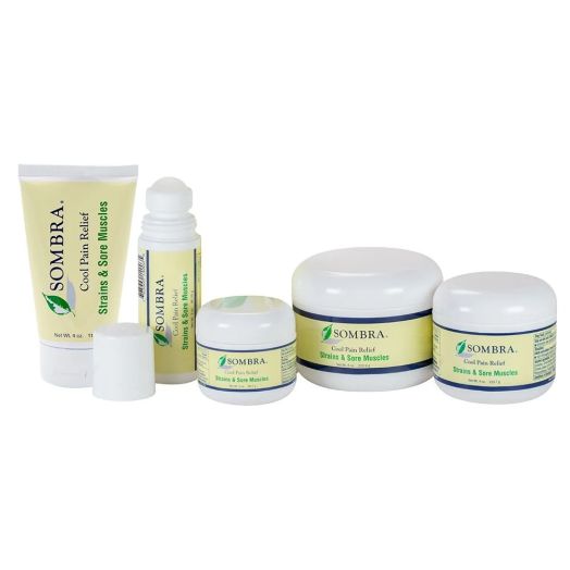 Sombra Cool Pain Relief Gel, 4 oz Jar