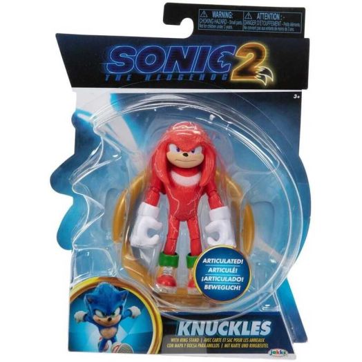Sonic Collectible Teen Action Figures, Plastic Multicolor, 2.15 x 2.39 x 4.68 Inches, 0.36 lb