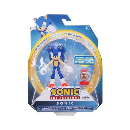 Sonic Modern Sonic Action Figures, 0.01 x 1.00 x 0.01 in Plastic White, 0.5 lb