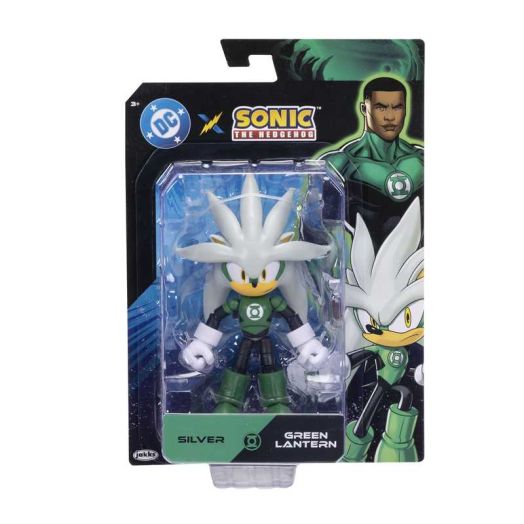 Sonic x DC Silver as Green Lantern 5 inch Action Figure