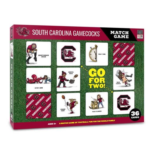 YouTheFan NCAA South Carolina Gamecocks Memory Match Game