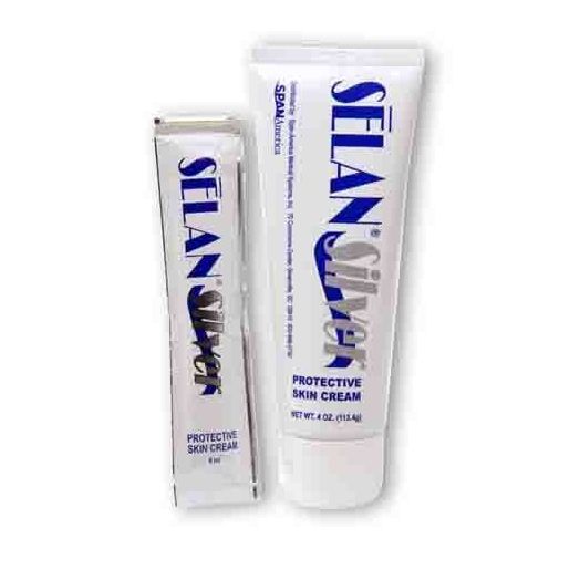 Span America Selan Silver Protective Skin Cream, 4 oz Flip Top Tube