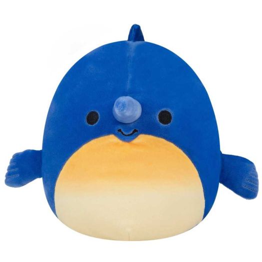 SQK - Little Plush (7.5" Squishmallows) (Swish - Blue Swordfish With Gradient Yellow Belly)