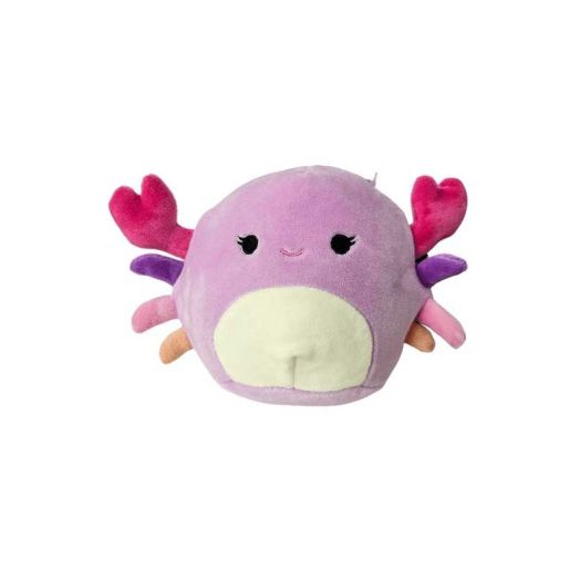 Squishmallow Official Kellyto 5 Inch Cailey the Pink Crab Sealife Ultimate Soft Plush Toy
