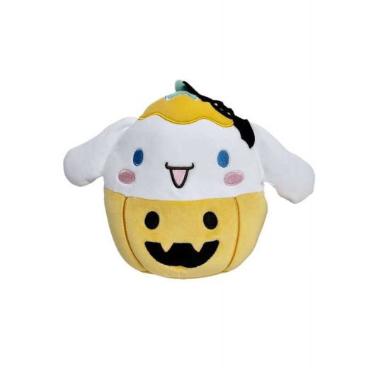Squishmallow Official Kellytoys 8 Inch Cinnamoroll In Pumpkin From Hello Kitty Sanrio Ultimate Soft Plush Stuffed Toy