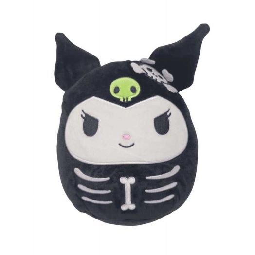 Squishmallow Official Kellytoys 8 Inch Skeleton Kuromi from Hello Kitty Sanrio Ultimate Soft Plush Stuffed Toy