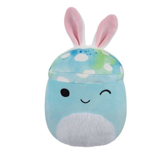 Squishmallows 8" Mully The Teal Mushroom with Bunny Ears - Ultra Soft Easter Plush Toy