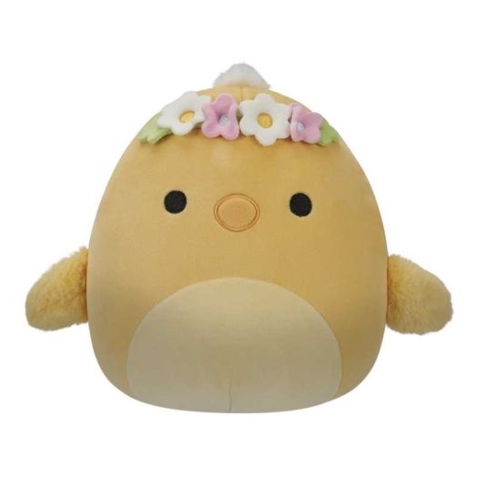 Squishmallows 8" Triston the Yellow Chick with Flower Crown - Ultra Soft Easter Plush Toy