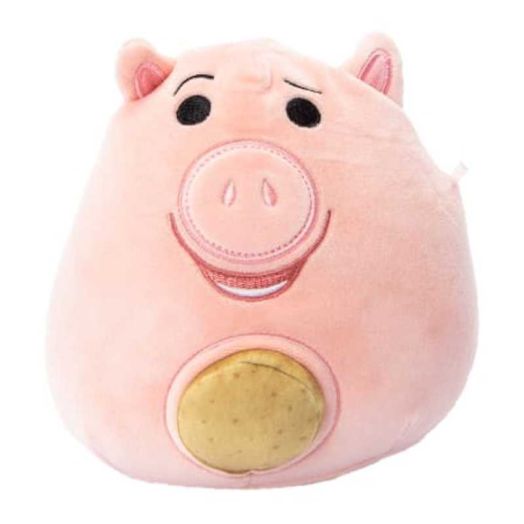 Squishmallows Cuddly Pink Marshmallow-Like Piggy Bank