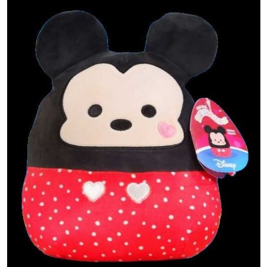 Squishmallows Disney Valentines Mickey Mouse 8 inch Plush