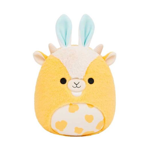 Squishmallows FuzzAMallow Official 8 inch Miel the Yellow Goat With Bunny Ears - Child's Ultra Soft Plush Toy