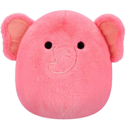Squishmallows FuzzAMallows Original 5 inch Kyla the Hot Pink Elephant - Child's Ultra Soft Plush Toy