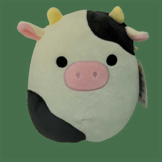 Squishmallows Official Kellytoy Plush 8 The Cow with Tag (NWT USA Seller)