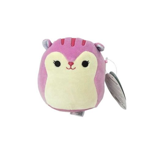 Squishmallows Official Kellytoys Plush 5 Inch Allina the Pink Muave Squirrel Ultimate Soft Plush Stuffed Toy