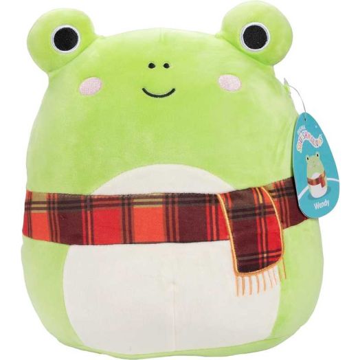 Squishmallows Original 10-Inch Wendy The Frog- Official Jazwares Plush - Collectible Soft & Squishy Frog Stuffed Animal Toy - Add to Your Squad - Gift for Kids, Girls & Boys