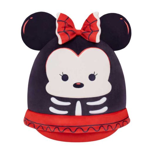 Squishmallows Original 8 inch Disney Skeleton Minnie Mouse - Child's Ultra Soft Stuffed Plush Toy