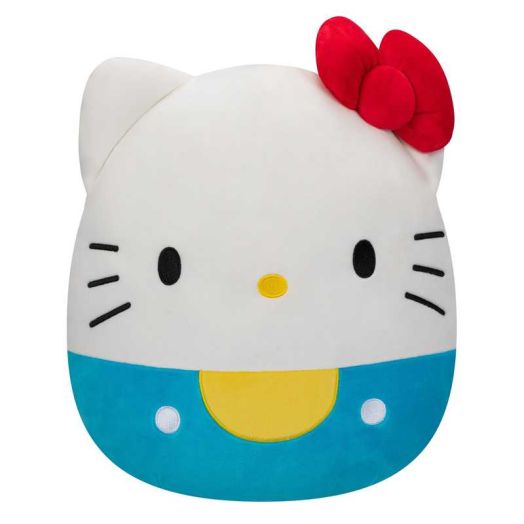 Squishmallows Sanrio 12 inch Hello Kitty in Blue Dress - Child's Ultra Soft Stuffed Plush Toy