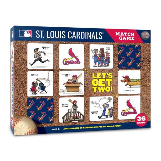 YouTheFan MLB St. Louis Cardinals Memory Match Game