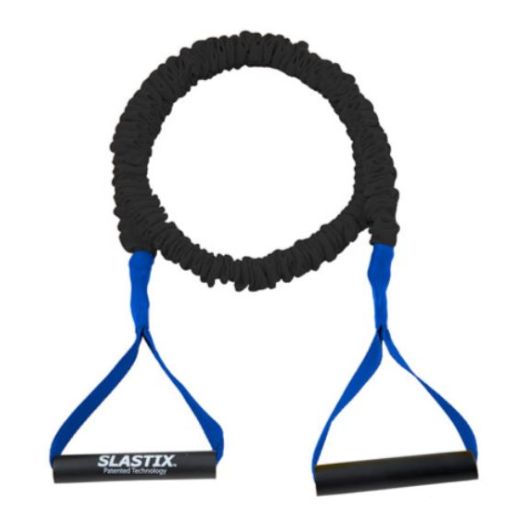 Stroops Slastix Toner with Textured Grip Handles, Heavy Resistance Black