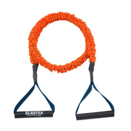 Stroops Slastix Toner with Textured Grip Handles, Heavy Resistance 25 lbs Orange