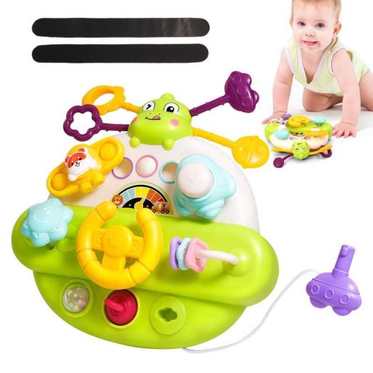 Busy Board Montessori Toys for 1 Year Old, Activities Busy Sensory Toy for Toddlers, Learning Toys Gift 12-18 Months