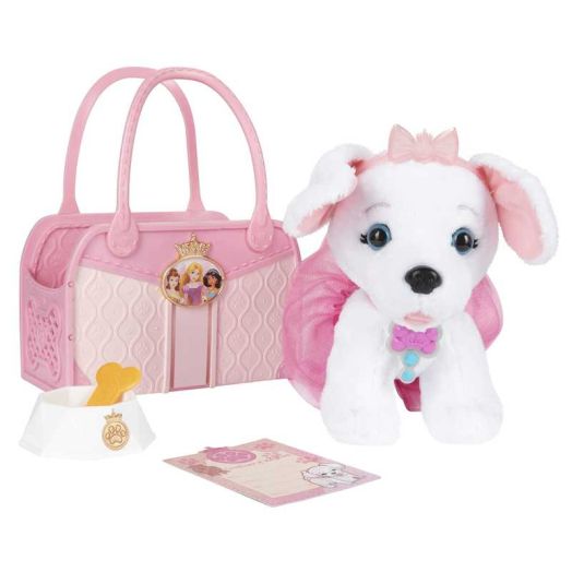 Disney Princess Style Collection Pretend Play Trendy Puppy & Tote Bag Carrier