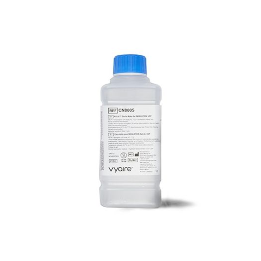 SunMed AirLife Respiratory Therapy Solution Sterile Water for Inhalation USP, 500 mL Bottle