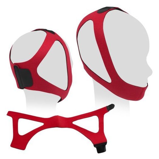 Sunset Healthcare Solutions Ruby Style Adjustable Chin Strap, X-Large 8.5 x 12 Inch