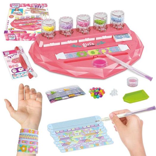 Bracelet Making Kit Toys Ages 4 5 6 7 8 9 Year Old Girls Gifts Ideas, Girls Toys 5-7