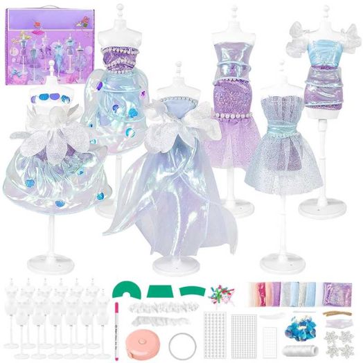 Fashion Designer Kits Toys for Girls Ages 6-8-11, Kids Craft Kits Toys for Girls 6 7 8 9 10 11 Year Old Girls, Birthday Gifts Toys for 6-12 Year Old Girls