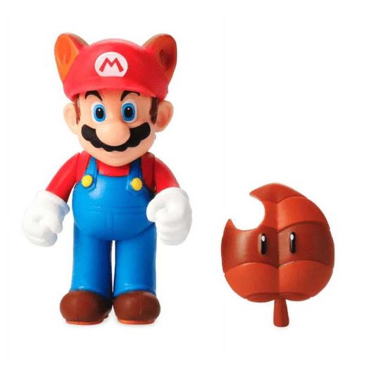 Super Mario - Racoon Mario with Super Leaf - Collect Them All - New