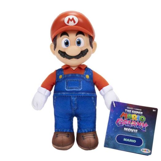 The Super Mario Galaxy Movie - 9 inch Plush Figure - Mario