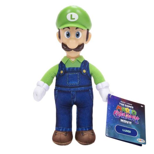 The Super Mario Galaxy Movie - 9 inch Plush Figure - Luigi