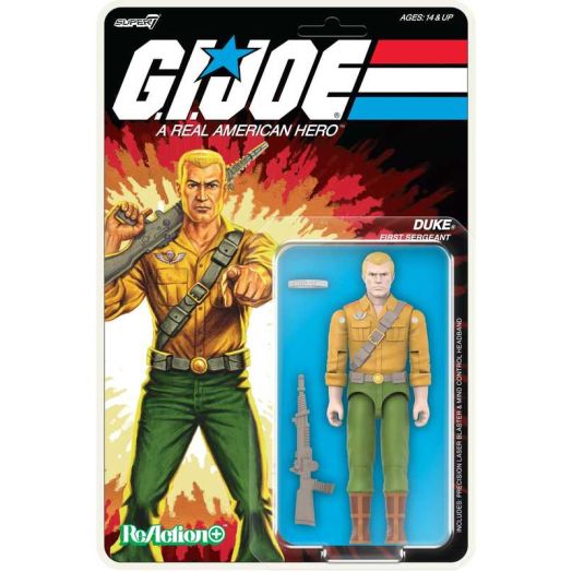 Super7 - G.I. Joe - ReAction+ Wv2 - Duke (Cartoon)