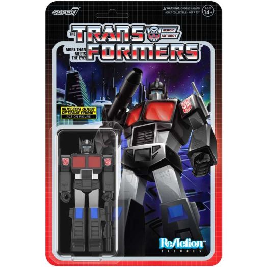 Super7 - Transformers - Reaction Figures Wv8 - Optimus Prime (Nucleon Quest Special Mission)