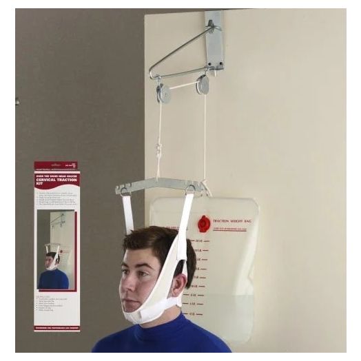 Surgical Appliance OTC Cervical Traction Kit with Over Door Head Halter