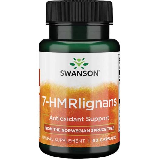Swanson 7-Hmrlignans from Norwegian Spruce Tree 40 Milligrams 60 Capsules