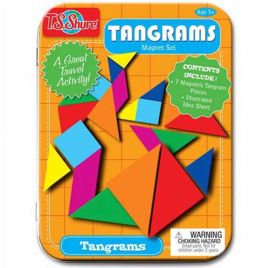 TS Shure Tangrams Magnet Set Mini Tin