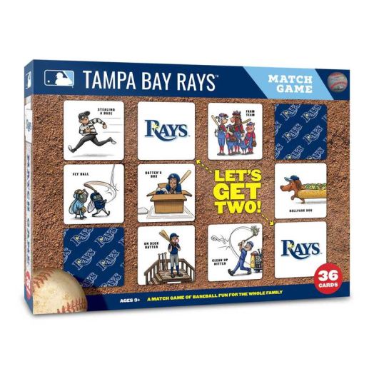 YouTheFan MLB Tampa Bay Rays Memory Match Game