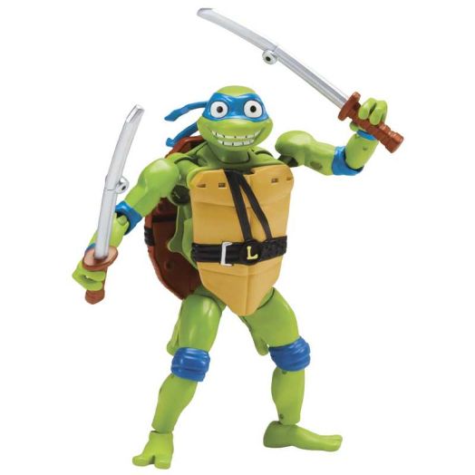 Tales of Teenage Mutant Ninja Turtles: Mutations Deluxe 5.5" Leonardo Pet to Ninja Figure by Playmates Toys